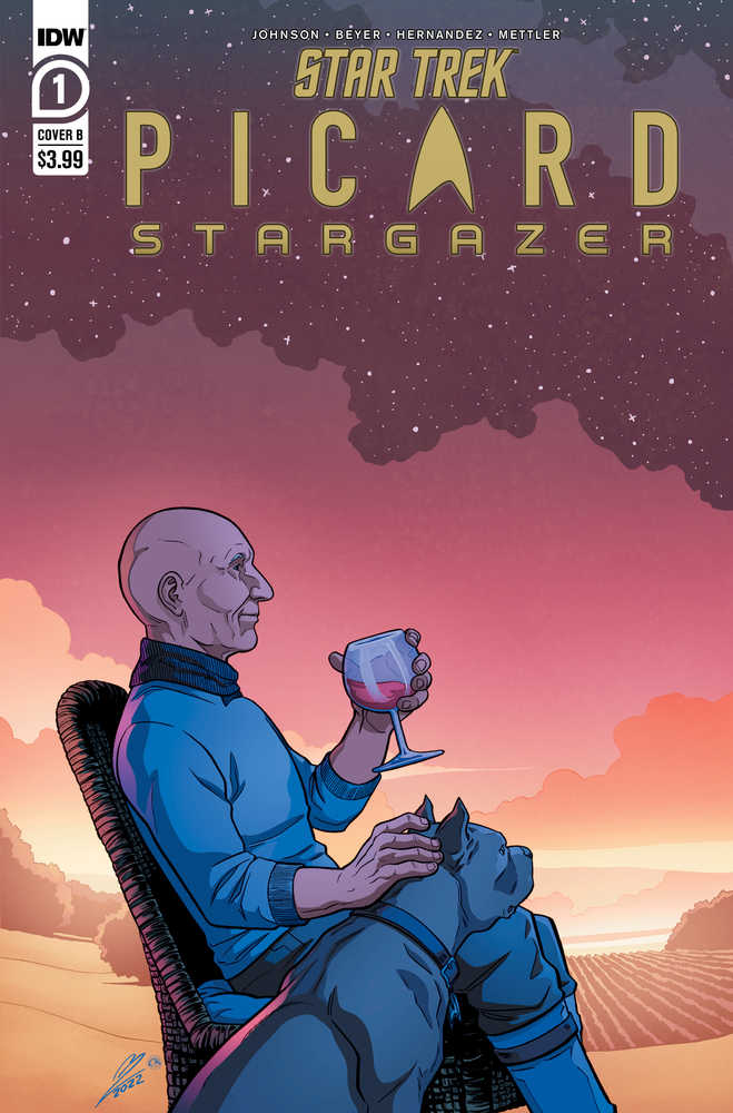 Star Trek Picard Stargazer #1 Cover B Levens | Odin's Place