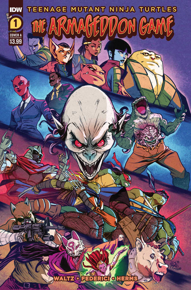 Teenage Mutant Ninja Turtles Armageddon Game #1 Cover A Federici | Odin's Place