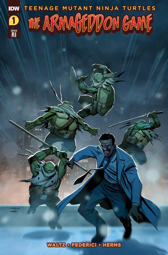 Teenage Mutant Ninja Turtles Armageddon Game #1 Cover C 10 Copy Variant Edition Qualano | Odin's Place