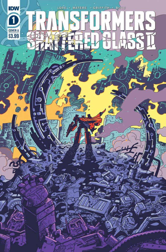 Transformers Shattered Glass II #1 Cover A Brokenshire | Odin's Place