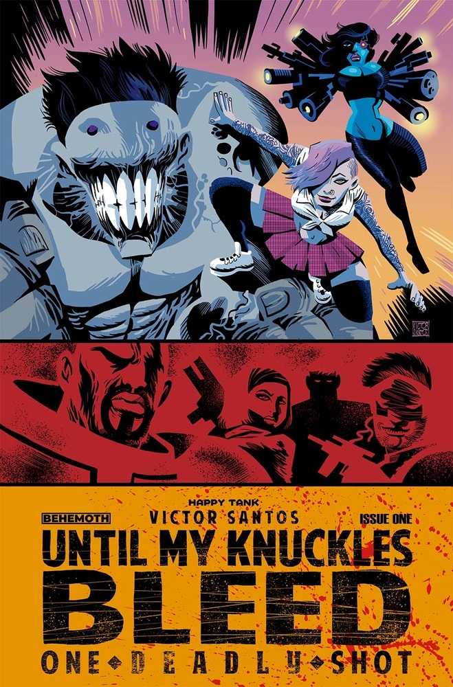 Until My Knuckles Bleed One Deadly Shot #1 Cover A Santos (Mature) | Odin's Place