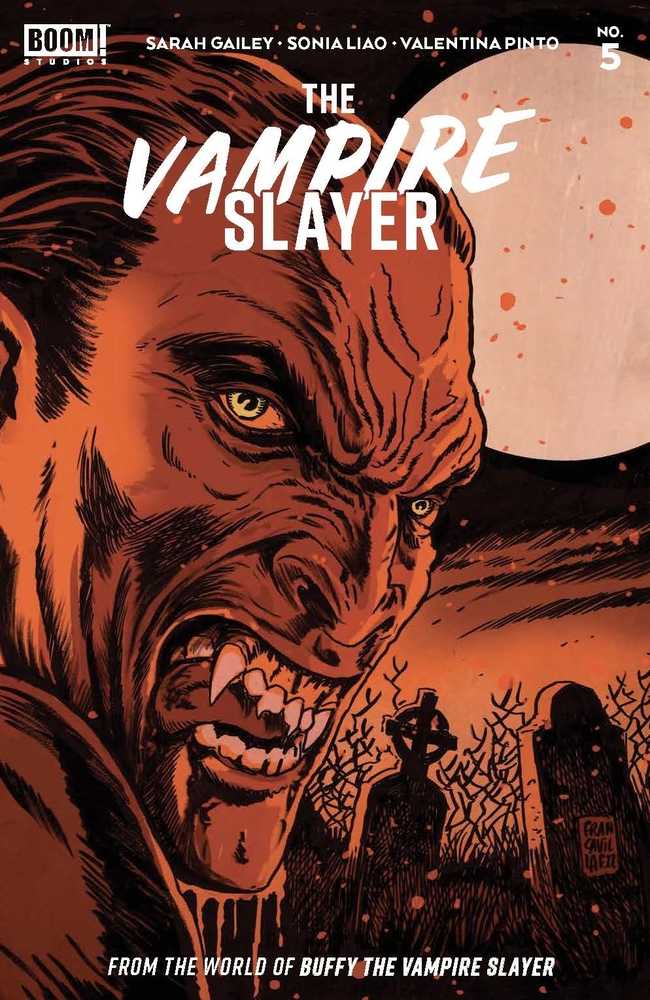 Vampire Slayer (Buffy) #5 Cover B Blood Red Variant Francavilla | Odin's Place