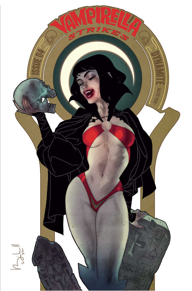Vampirella Strikes #4 Cover D Caldwell | Odin's Place