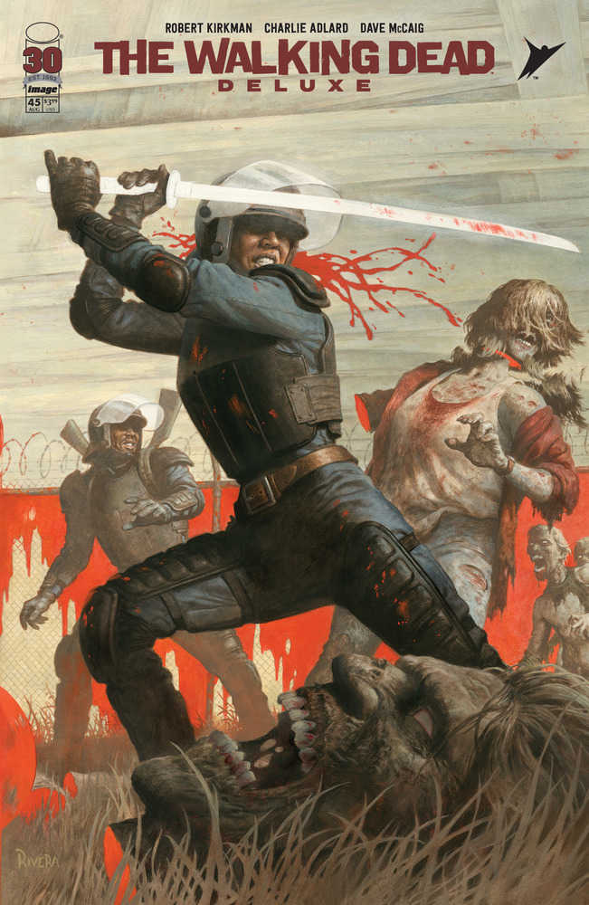 Walking Dead Deluxe #45 Cover C Rivera (Mature) | Odin's Place