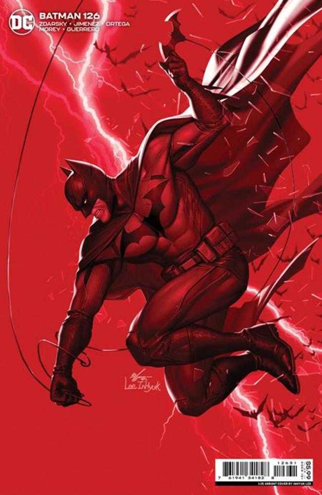Batman #126 Cover E 1 in 25 Inhyuk Lee Card Stock Variant | Odin's Place