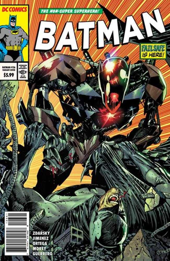 Batman #126 Cover C Guillem March Card Stock Variant | Odin's Place