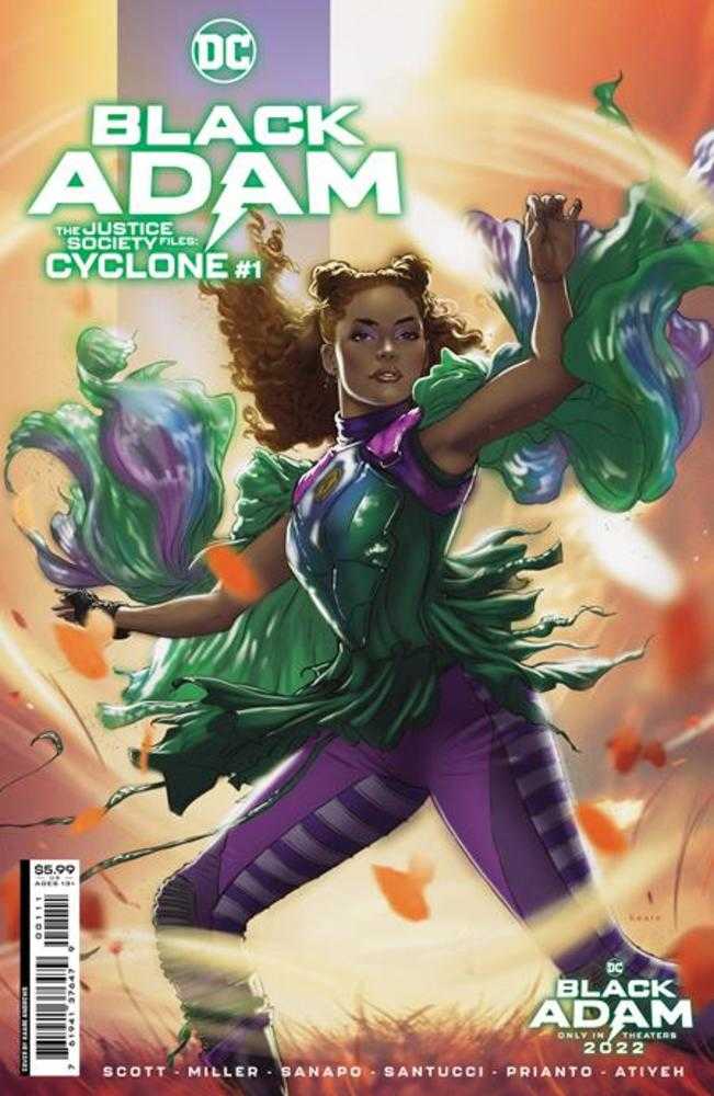 Black Adam Justice Society Files Cyclone #1 (One Shot) Cover A Kaare Andrews | Odin's Place