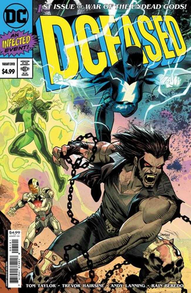 Dceased War Of The Undead Gods #1 (Of 8) Cover C Dan Mora Homage Card Stock Variant | Odin's Place