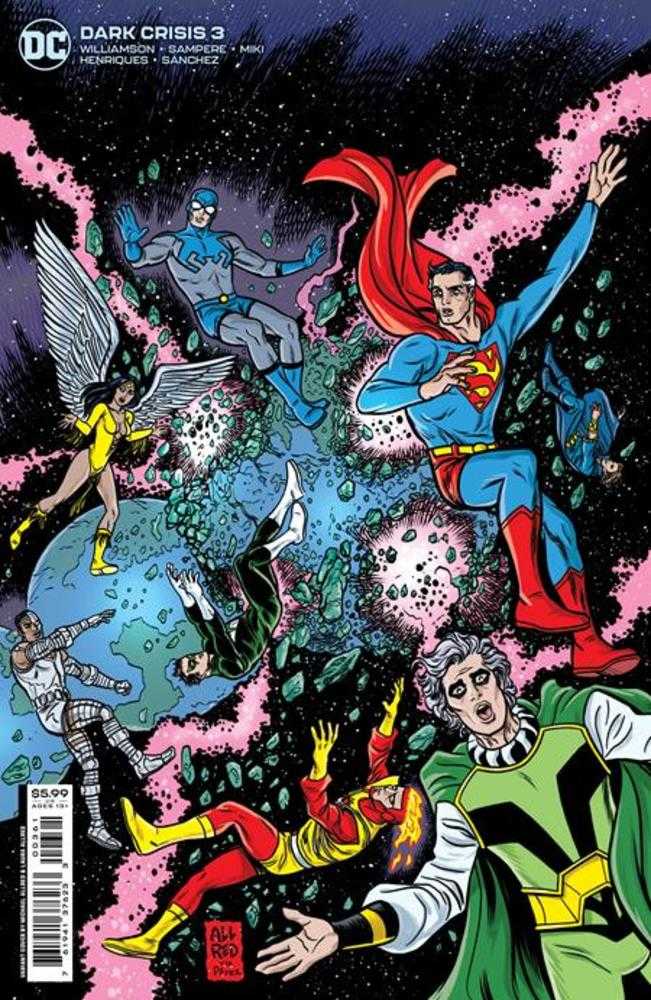 Dark Crisis #3 (Of 7) Cover C Michael Allred Homage Card Stock Variant | Odin's Place