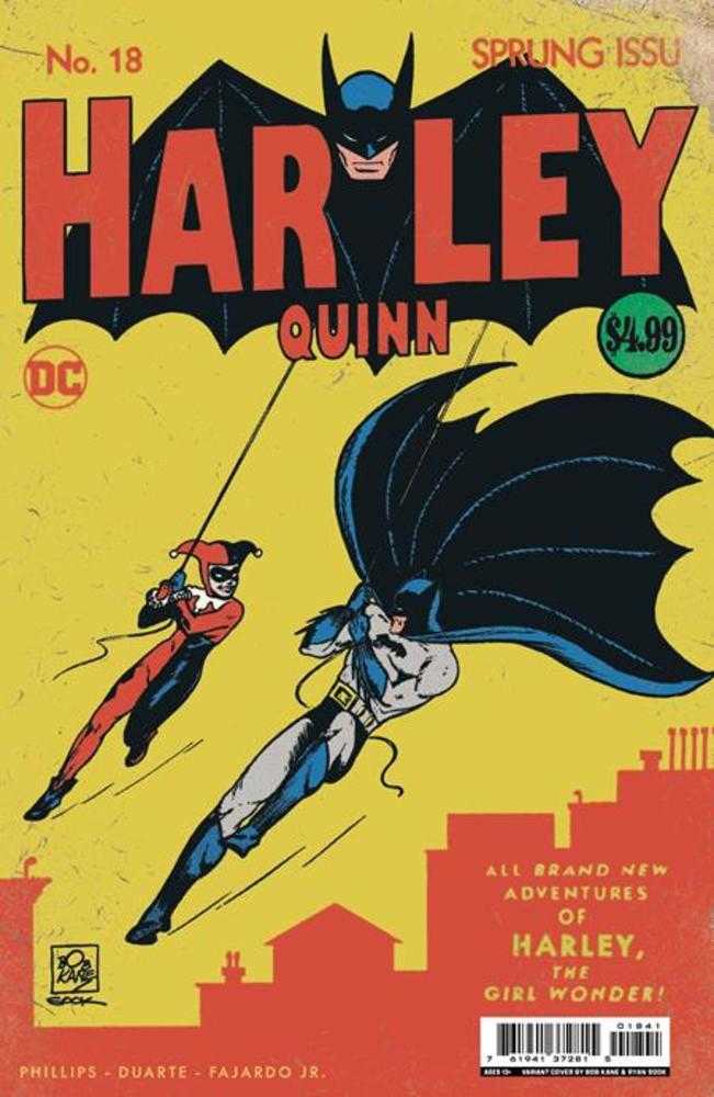 Harley Quinn #18 Cover C Ryan Sook Homage Card Stock Variant | Odin's Place