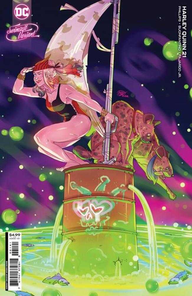 Harley Quinn #21 Cover D Megan Huang Swimsuit Card Stock Variant | Odin's Place