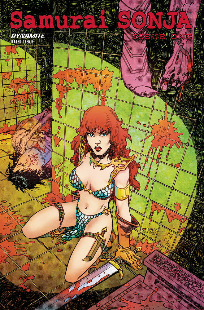 Samurai Sonja #1 Cover Q Foc Boys Homage Mccrea Original | Odin's Place