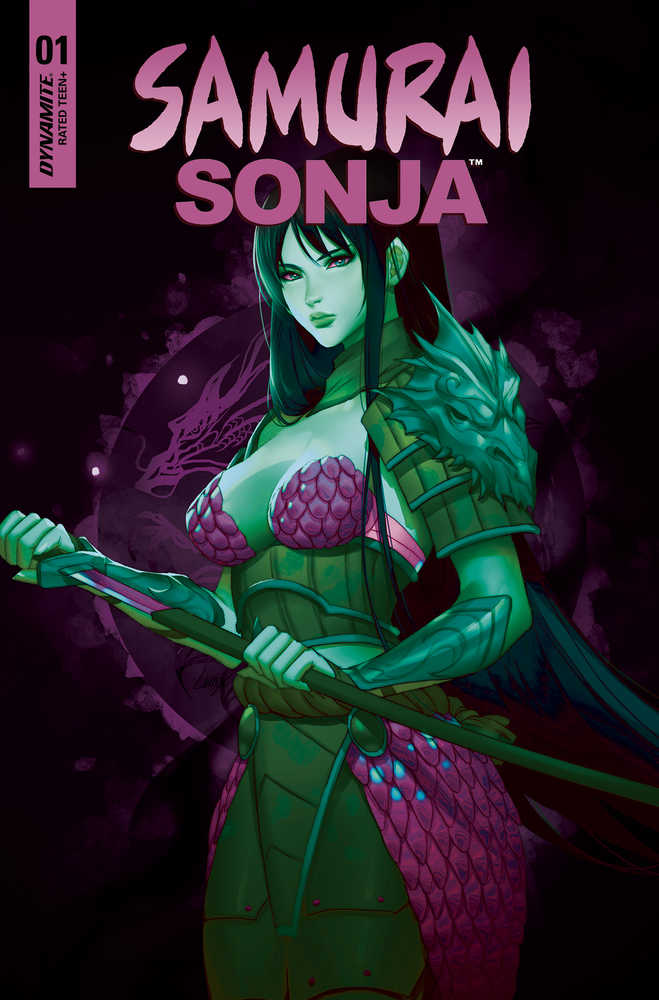 Samurai Sonja #1 Cover S Foc Leirix Ultraviolet | Odin's Place