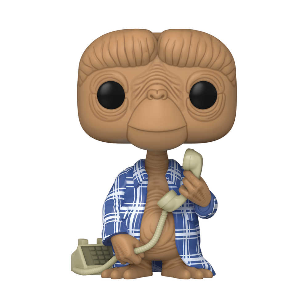 Pop Movies Et 40th Et In Flannel Vinyl Figure | Odin's Place