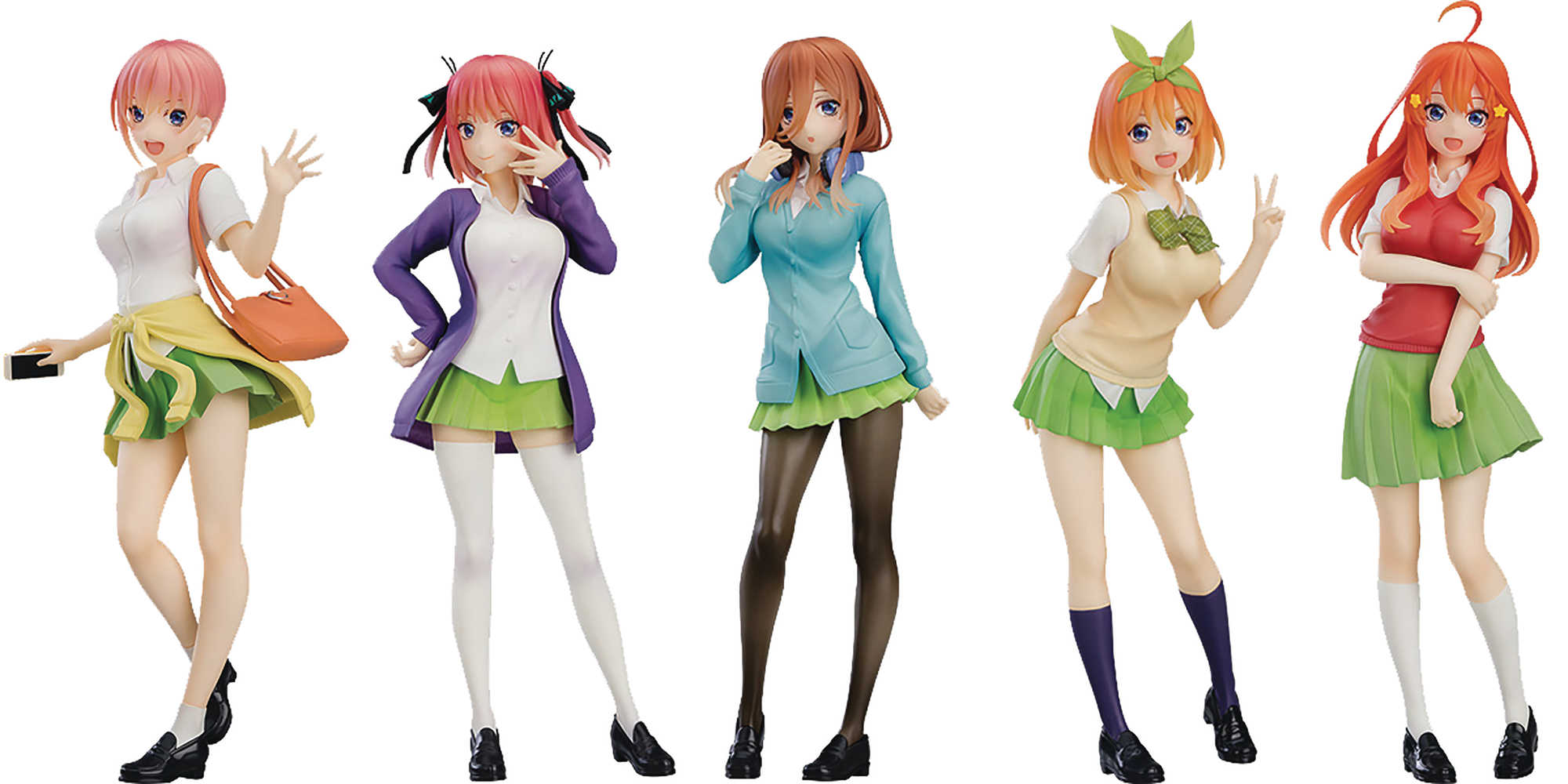 Quintessential Quintuplets Pop Up Parade PVC Figure Special Set | Odin's Place
