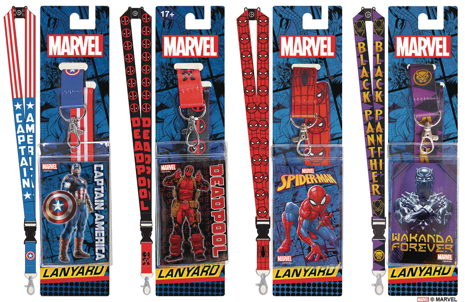 Marvel Comics 24 Ct Lanyard Assortment | Odin's Place