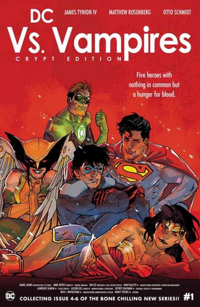 DC vs Vampires Crypt Edition #1 Cover A Carmine Di Giandomenico | Odin's Place