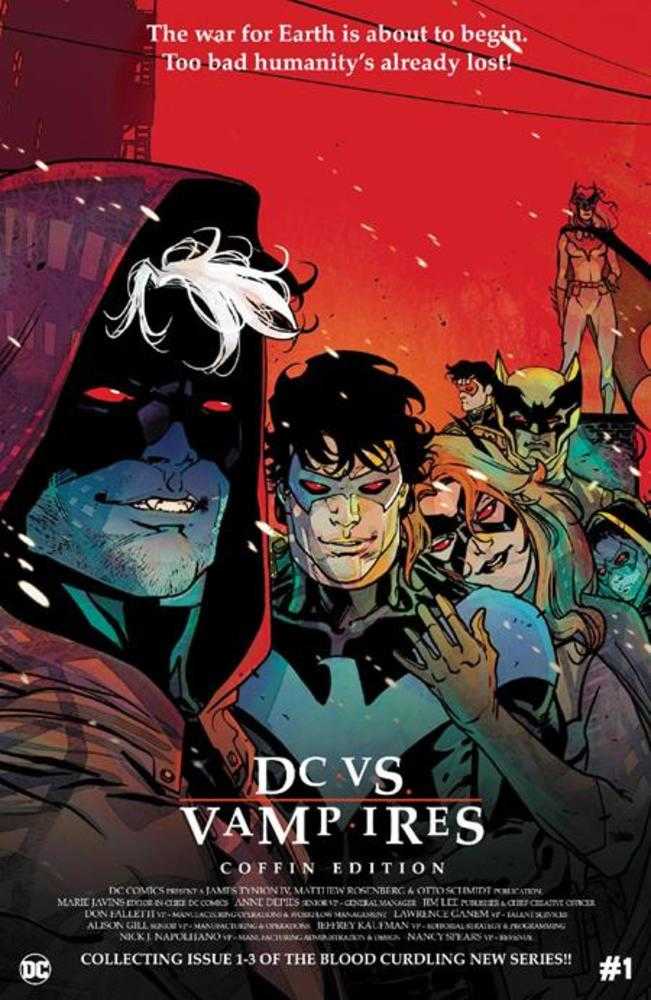 DC vs Vampires Coffin Edition #1 Cover A Carmine Di Giandomenico | Odin's Place