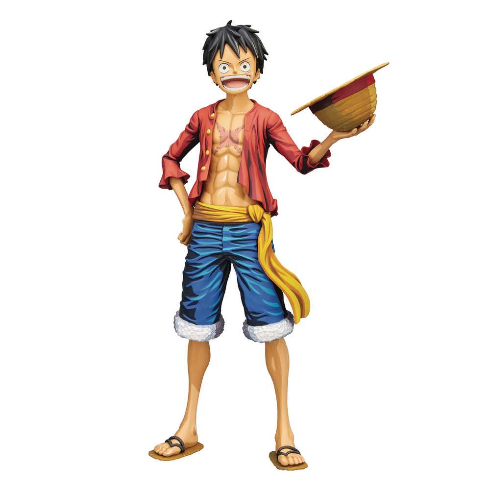 One Piece Grandista Nero Monkey D Luffy Manga Dimensions Figure | Odin's Place