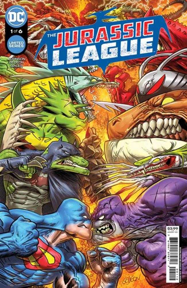 Jurassic League #1 Second Printing Cover A Juan Gedeon | Odin's Place