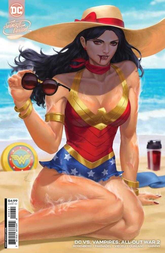 DC vs Vampires All-Out War #2 (Of 6) Cover D Ejikure Swimsuit Card Stock Variant | Odin's Place