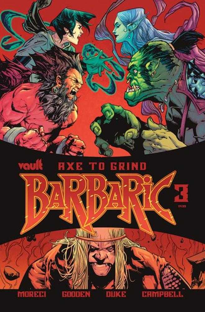 Barbaric Axe To Grind #3 Cover A Nathan Gooden | Odin's Place