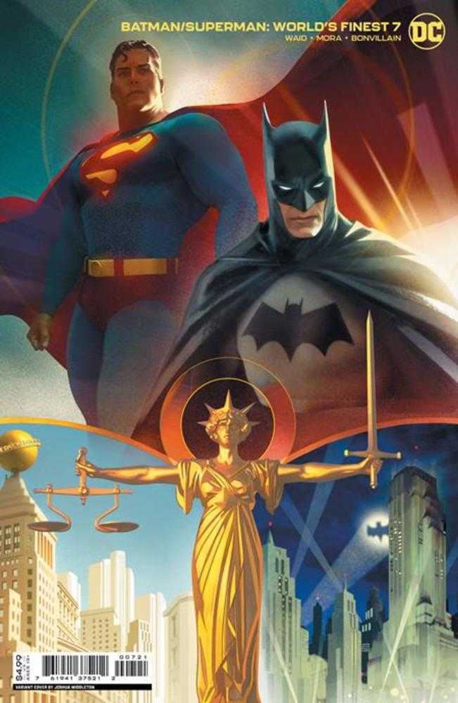 Batman Superman Worlds Finest #7 Cover B Joshua Middleton Card Stock Variant | Odin's Place