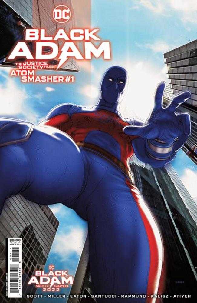 Black Adam The Justice Society Files Atom Smasher #1 (One Shot) Cover A Kaare Andrews | Odin's Place