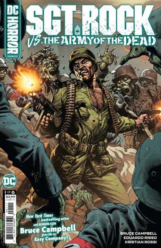 DC Horror Presents Sgt Rock vs The Army Of The Dead #1 (Of 6) Cover A Gary Frank (Mature) | Odin's Place