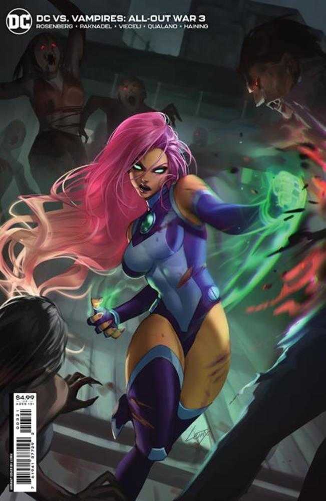 DC vs Vampires All-Out War #3 (Of 6) Cover B Lesley Leirix Li Card Stock Variant | Odin's Place