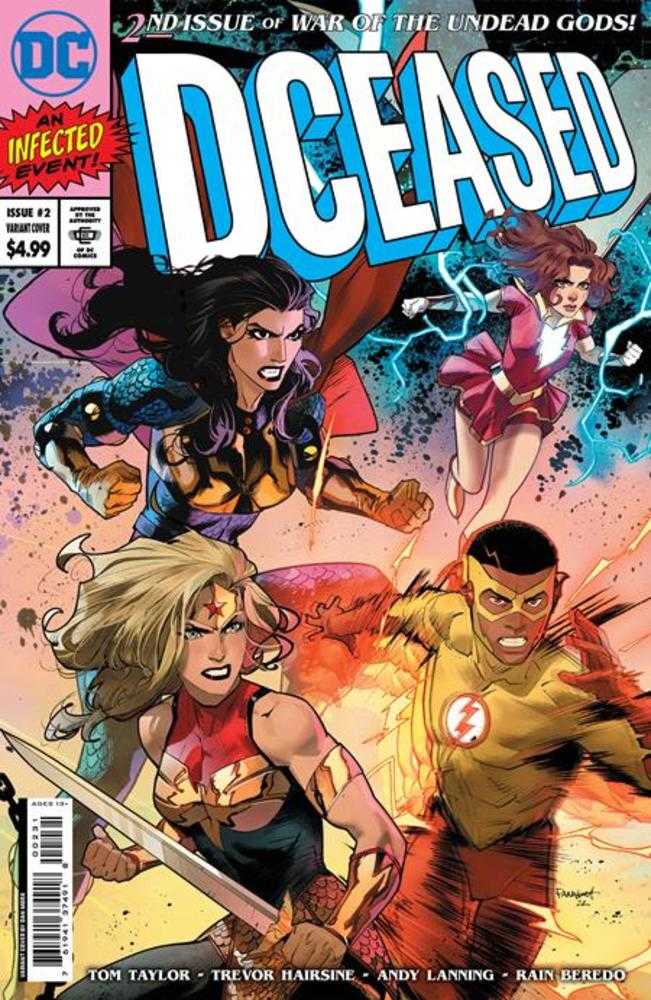 Dceased War Of The Undead Gods #2 (Of 8) Cover C Dan Mora Homage Card Stock Variant | Odin's Place