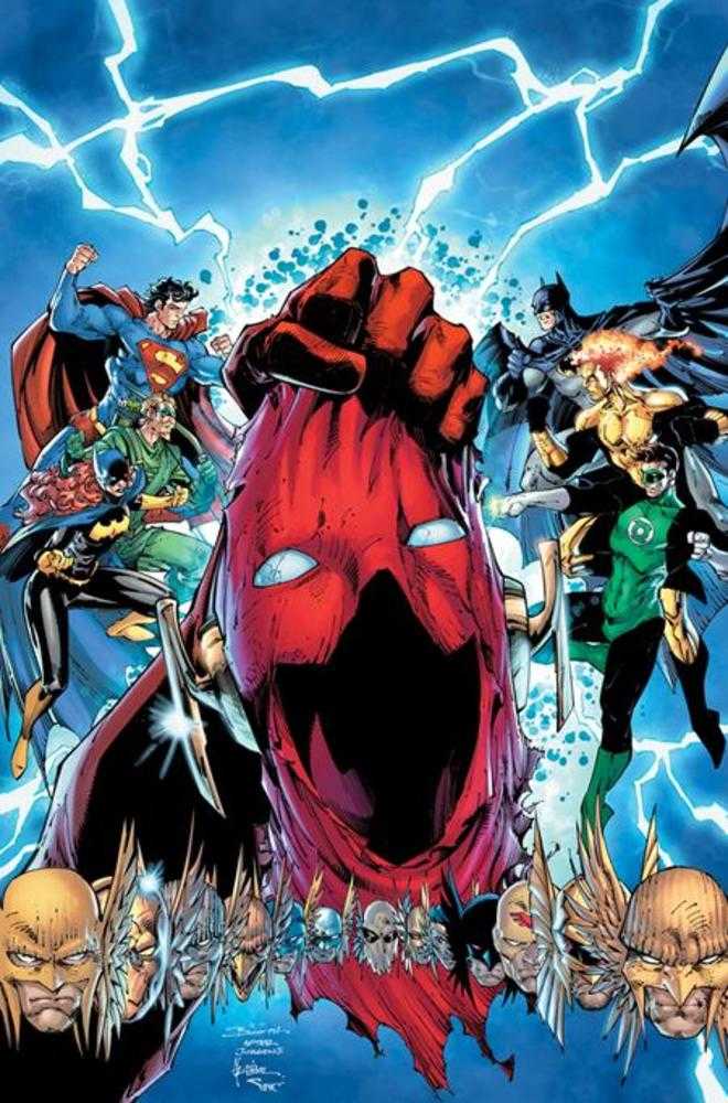 Dark Crisis On Infinite Earths #4 (Of 7) Cover C Brett Booth & Jonathan Glapion Zero Hour Homage Card Stock Variant | Odin's Place