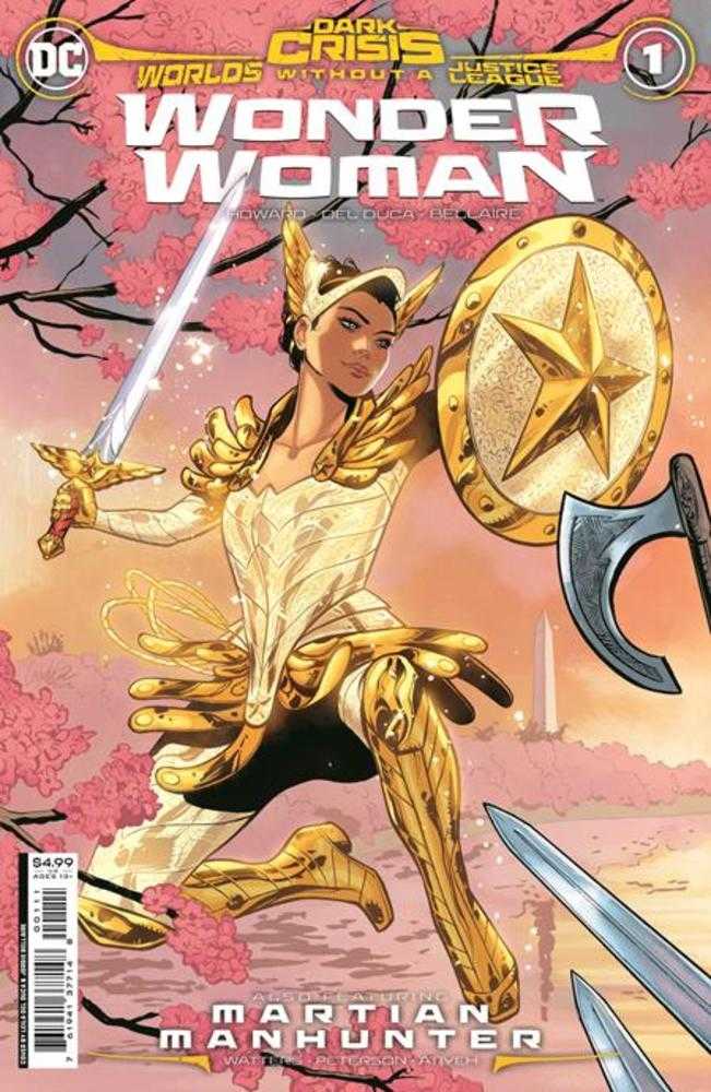 Dark Crisis Worlds Without A Justice League Wonder Woman #1 (One Shot) Cover A Leila Del Duca | Odin's Place
