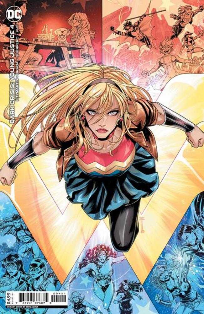 Dark Crisis Young Justice #4 (Of 6) Cover B Sergio Acuna Card Stock Variant | Odin's Place