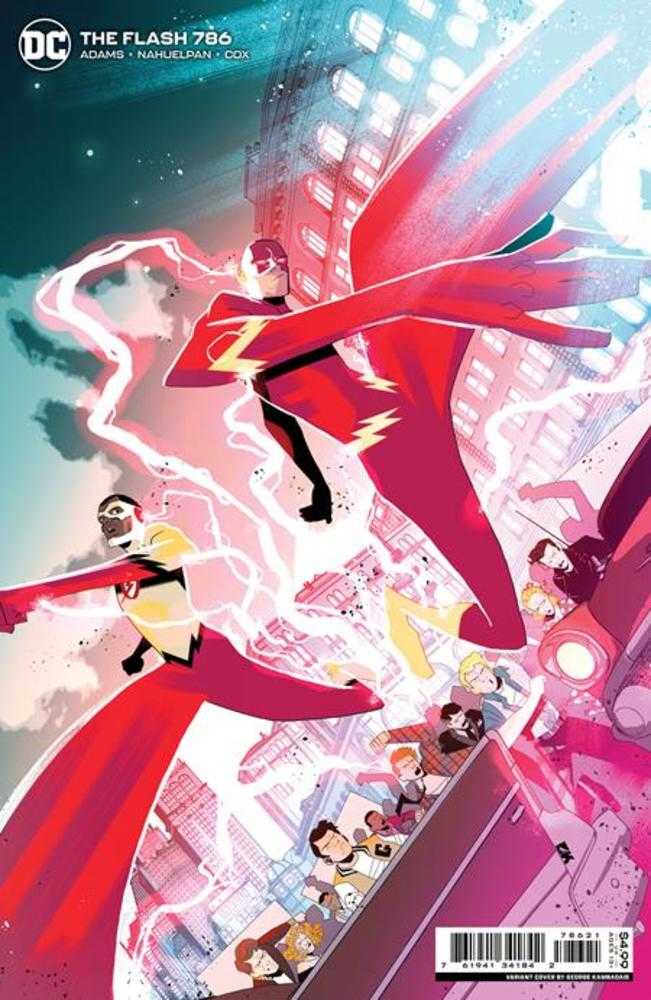 Flash #786 Cover B George Kambadais Card Stock Variant (Dark Crisis) | Odin's Place