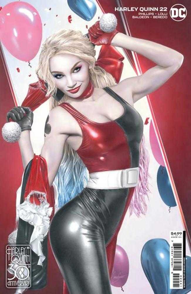 Harley Quinn #22 Cover C Natali Sanders Harley Quinn 30th Anniversary Card Stock Variant | Odin's Place