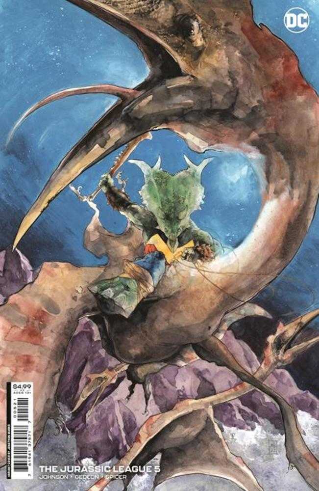 Jurassic League #5 (Of 6) Cover B Jonathan Marks Card Stock Variant | Odin's Place