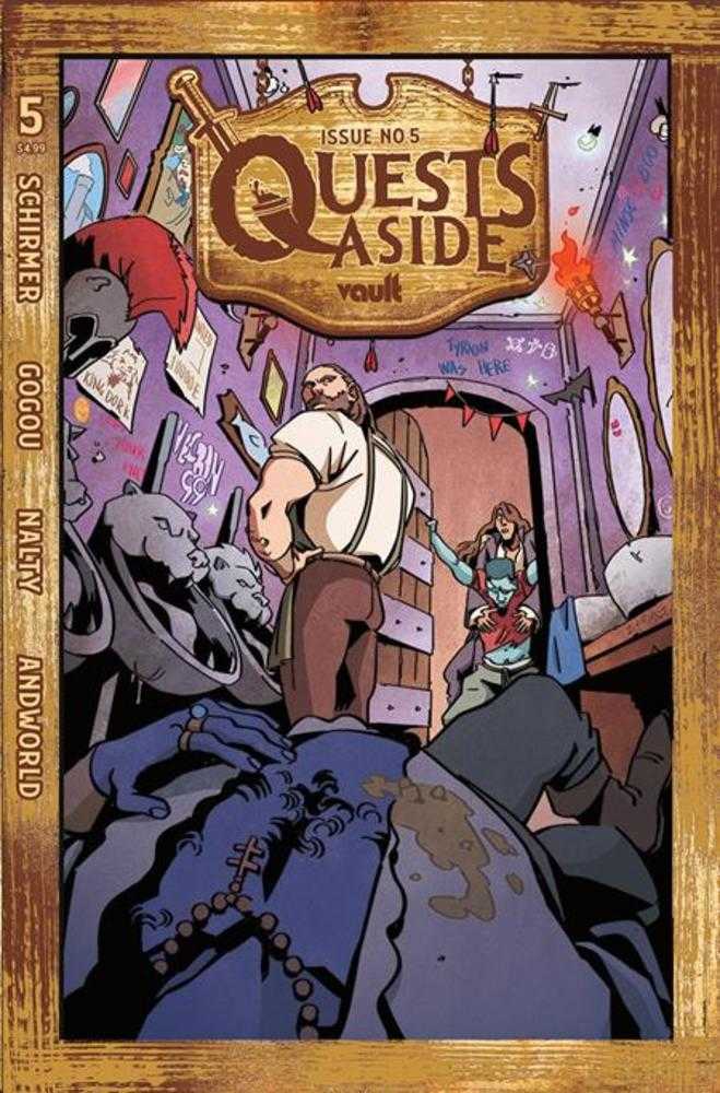 Quests Aside #5 Cover A Elena Gogou | Odin's Place