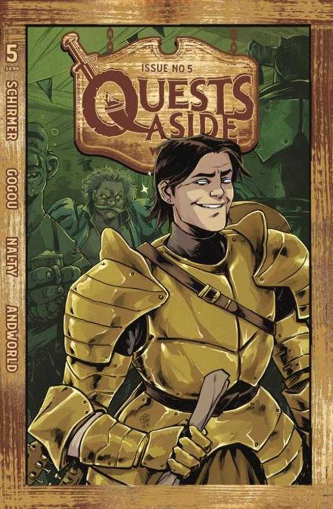 Quests Aside #5 Cover B Michael Dialynas Variant | Odin's Place