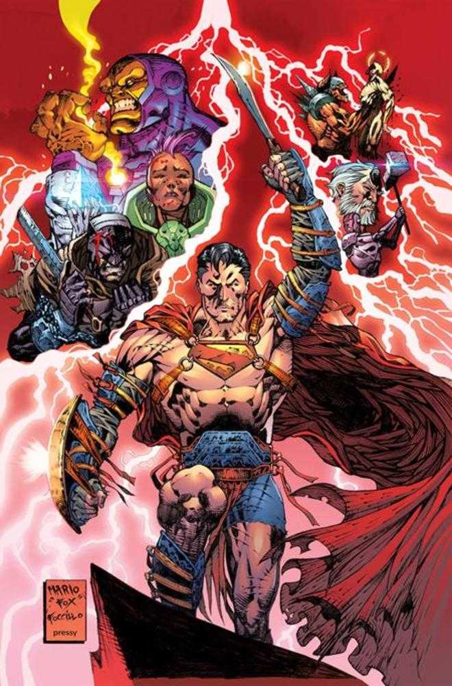 Superman Warworld Apocalypse #1 (One Shot) Cover B Mario Fox Foccillo Card Stock Variant | Odin's Place