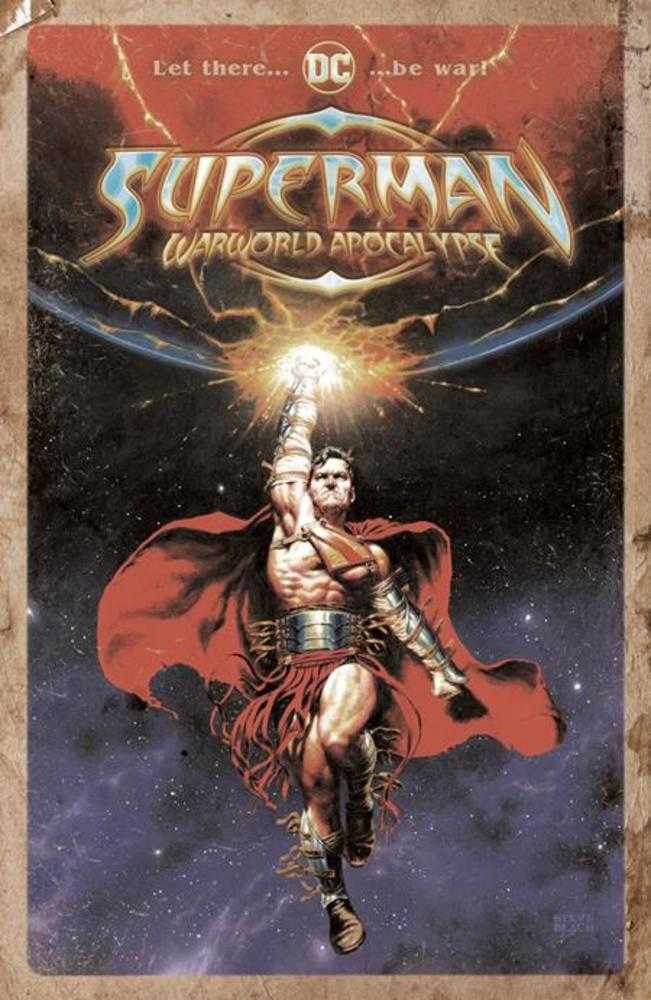 Superman Warworld Apocalypse #1 (One Shot) Cover C Steve Beach Distressed Card Stock Variant | Odin's Place