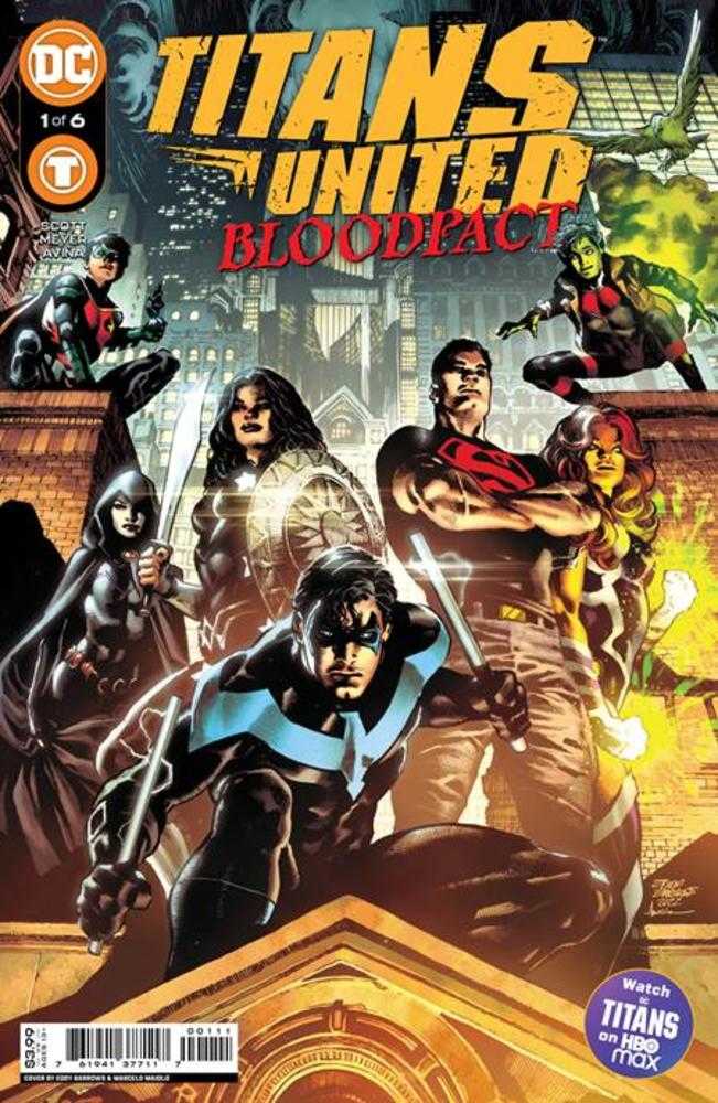 Titans United Bloodpact #1 (Of 6) Cover A Eddy Barrows | Odin's Place