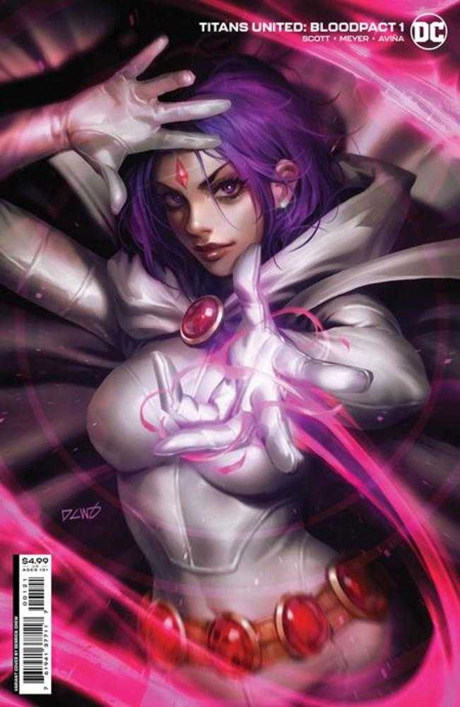 Titans United Bloodpact #1 (Of 6) Cover B Derrick Chew Card Stock Variant | Odin's Place