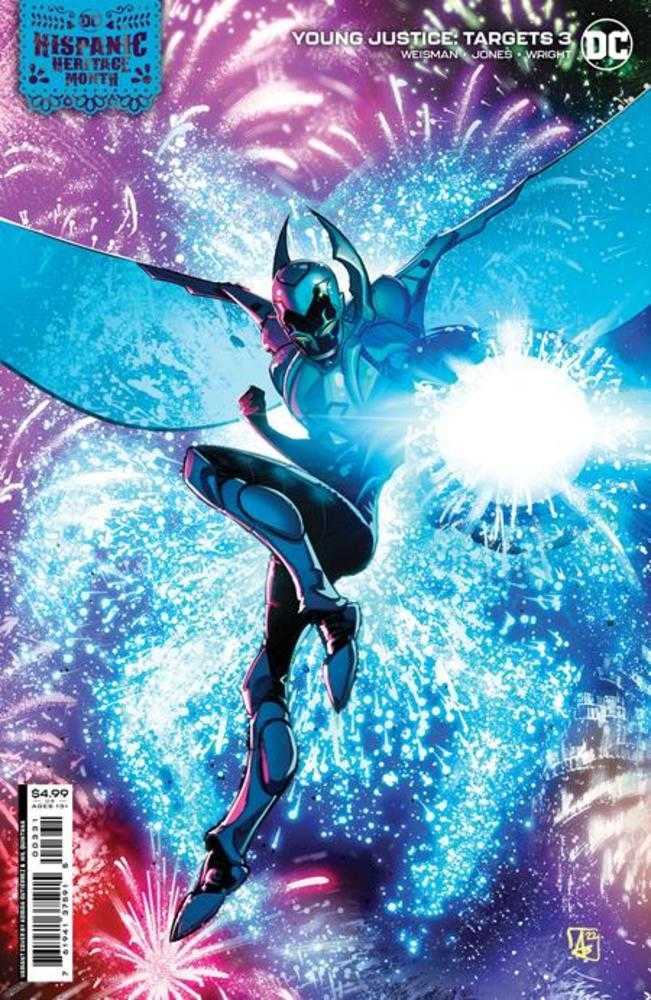 Young Justice Targets #3 (Of 6) Cover C Adrian Gutierrez Hispanic Heritage Month Card Stock Variant | Odin's Place
