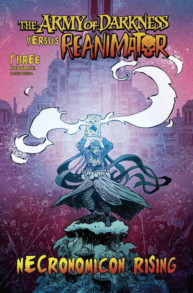 Aod vs Reanimator Necronomicon Rising #3 Cover B Mitten | Odin's Place
