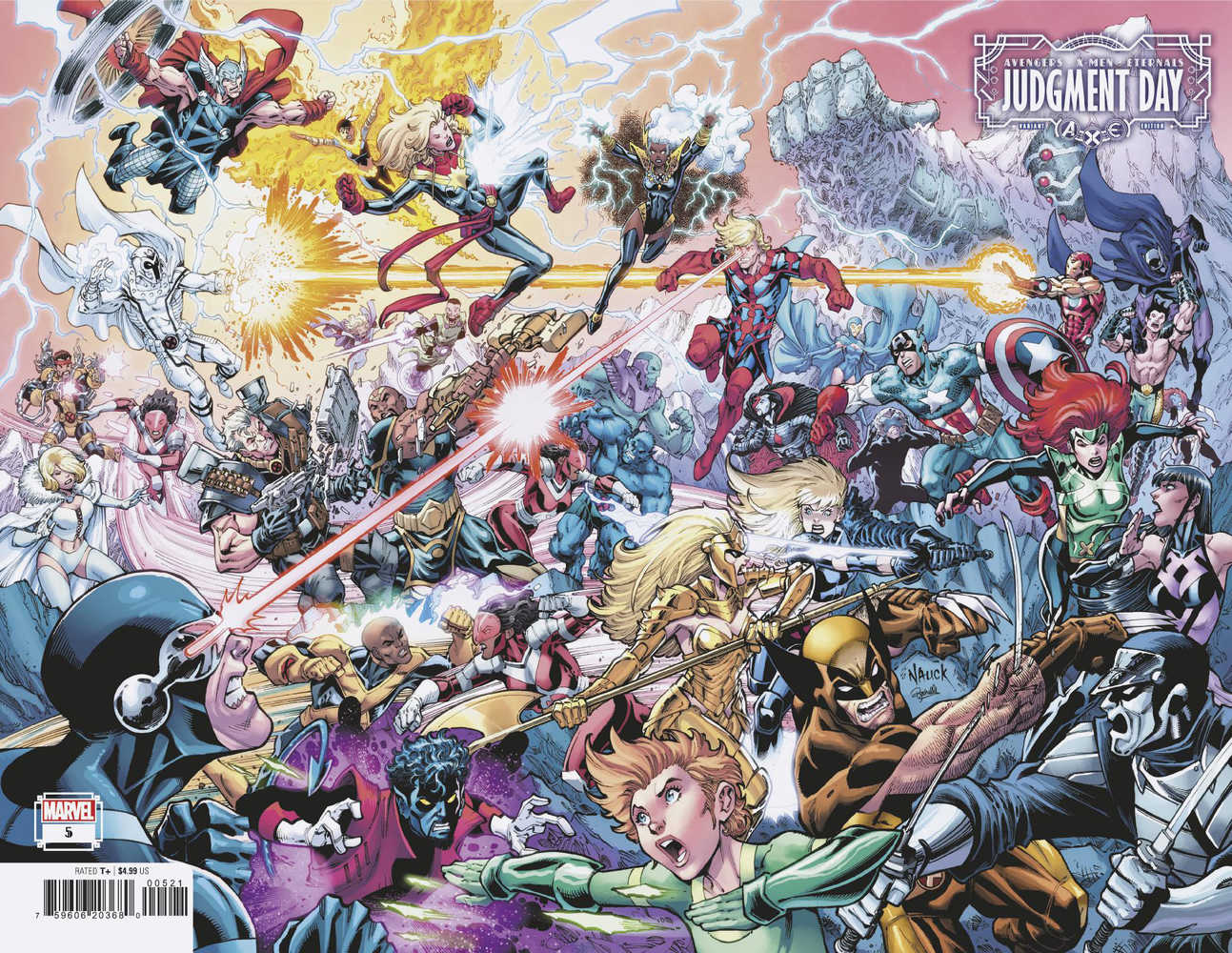 Axe Judgment Day #5 (Of 6) Nauck Wrpad Variant | Odin's Place