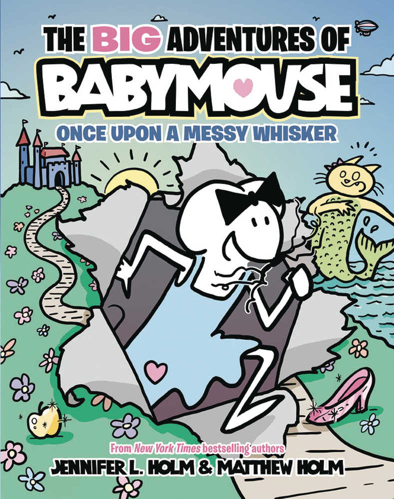 Big Adventure Babymouse Graphic Novel Volume 01 Once Upon Messy Whisker | Odin's Place