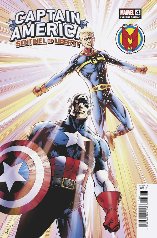 Captain America Sentinel Of Liberty #4 Bagley Miracleman Variant | Odin's Place
