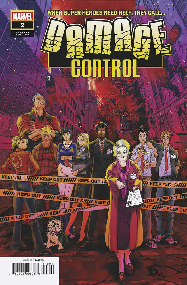 Damage Control #2 (Of 5) Superlog Variant | Odin's Place