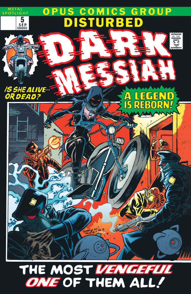Disturbed Dark Messiah #5 (Of 5) Cover B 5 Copy Variant Edition Seeley An | Odin's Place
